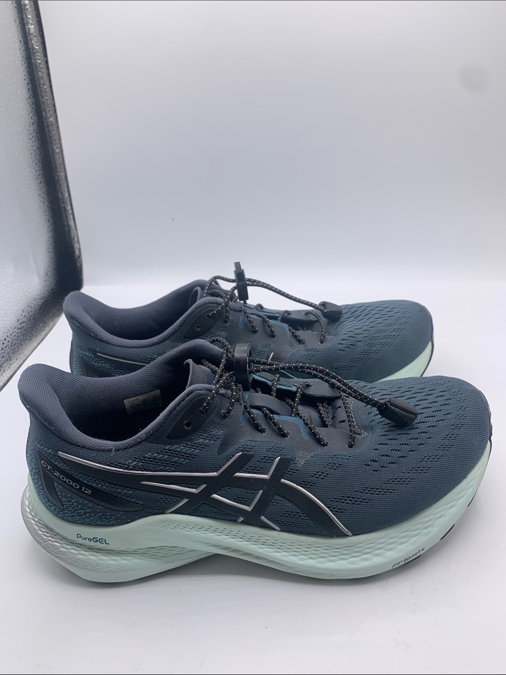 Asics GT-2000 12 Pure Gel Women's Navy Blue Athletic Shoes Size 7